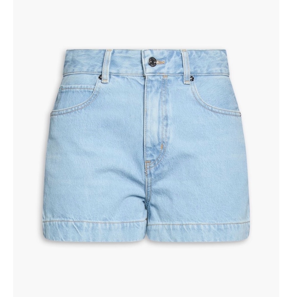 NWT FRAME Charm Denim Shorts in Never